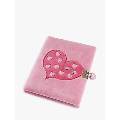 Mallo Snuggly Lockable Journal - Pink