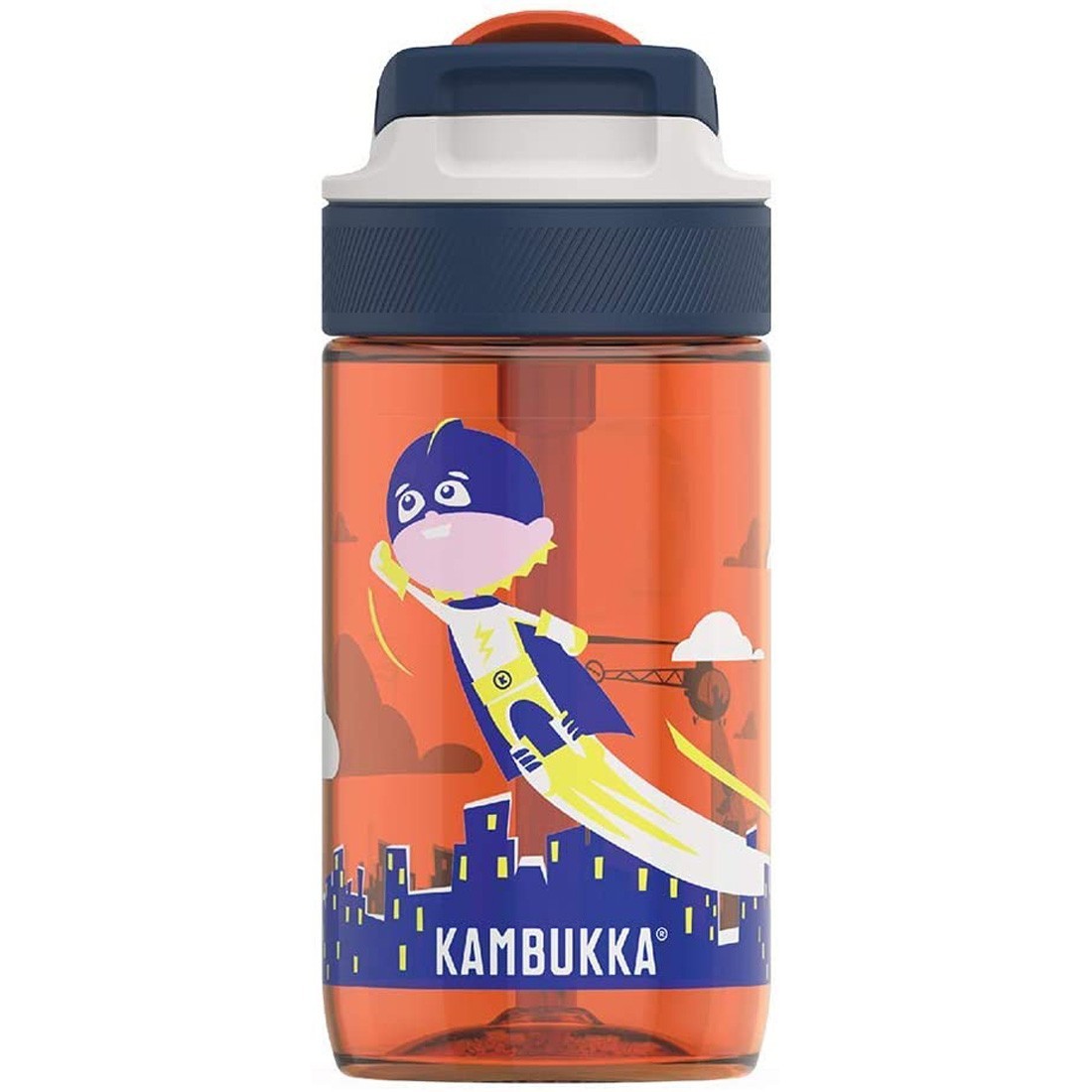 Kambukka Lagoon Kids Water Bottle (Tritan) 14oz Flying Superboy | Bookazine HK