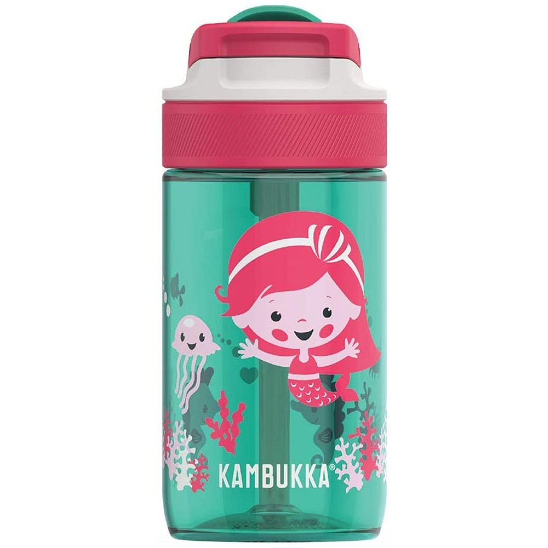 Kambukka Lagoon Kids Water Bottle (Tritan) 400ml Mermaid | Bookazine HK