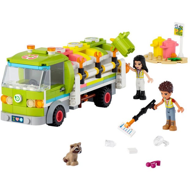 lego recycling truck