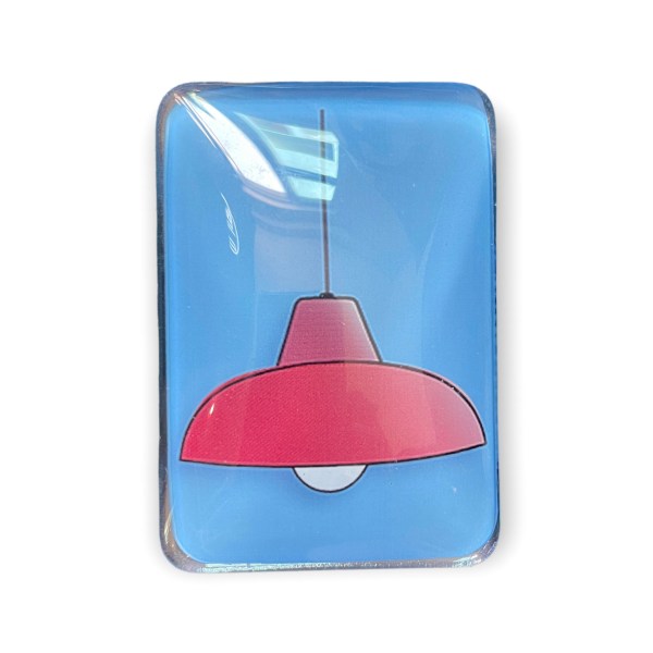 Java Road Lamps Glass Magnet | Bookazine HK