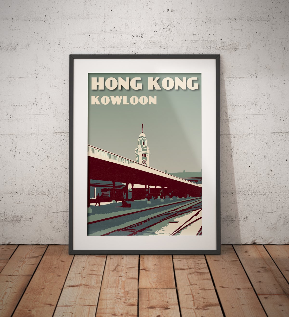 Hong Kong Kowloon Green Fine Art Print | Bookazine HK