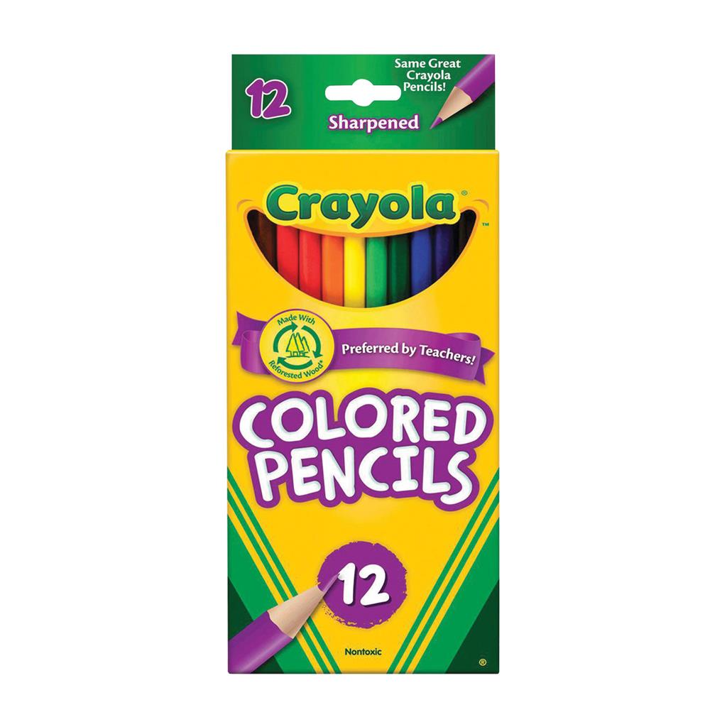 Crayola Colored Pencils 12 Pieces