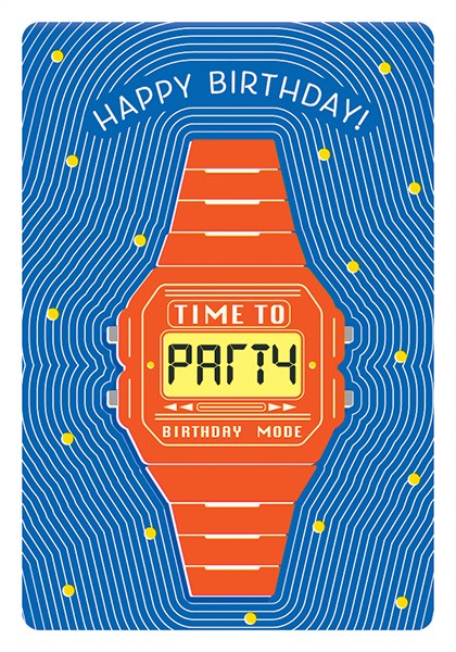 Happy Birthday Time To Party - Bookazine