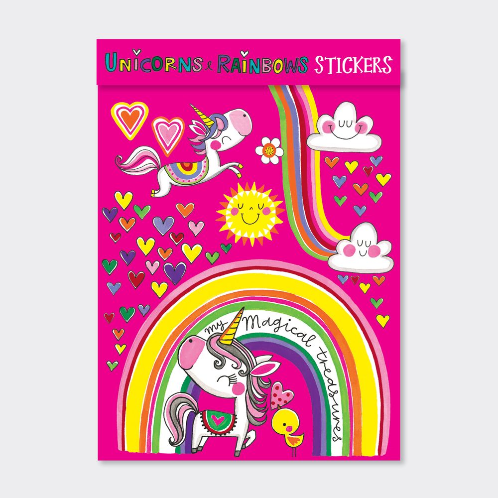 Unicorns & Rainbows Sticker Book | Bookazine HK