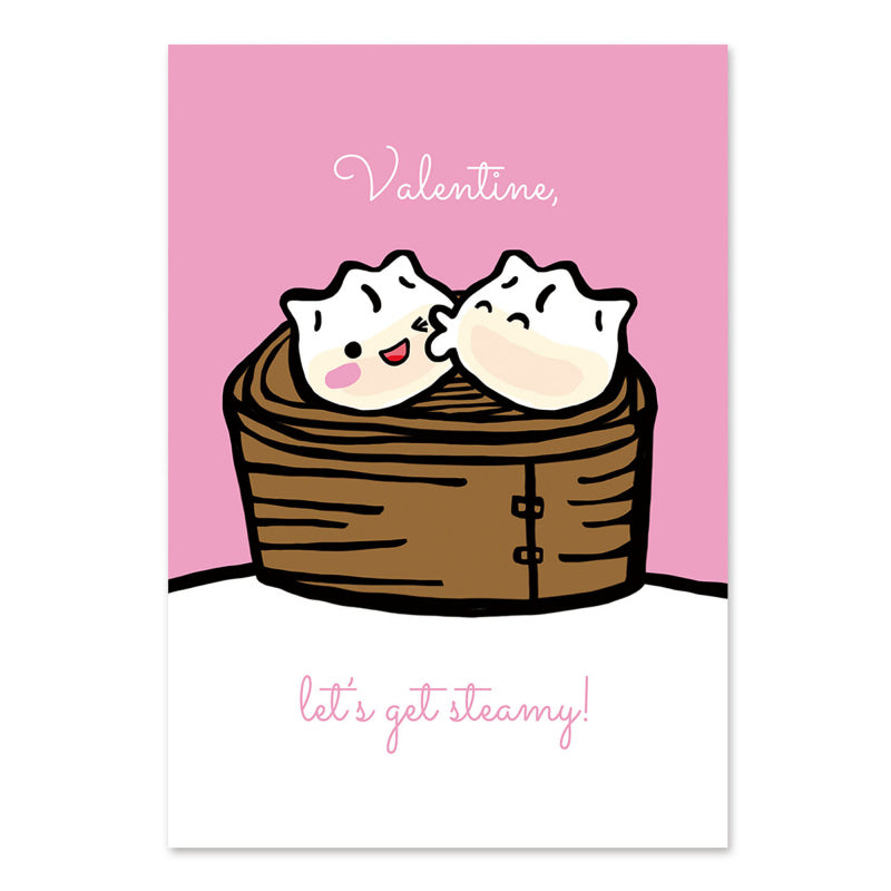 Let's Get Steamy Valentine Greeting Card | Bookazine HK
