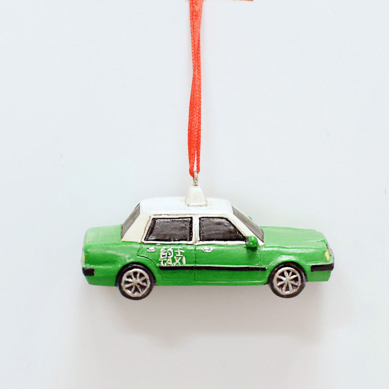 Green Taxi Ornament | Bookazine HK