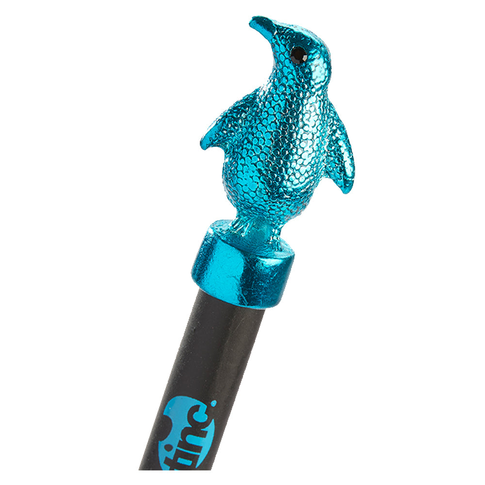 Penguin Topper Pencil - Blue
