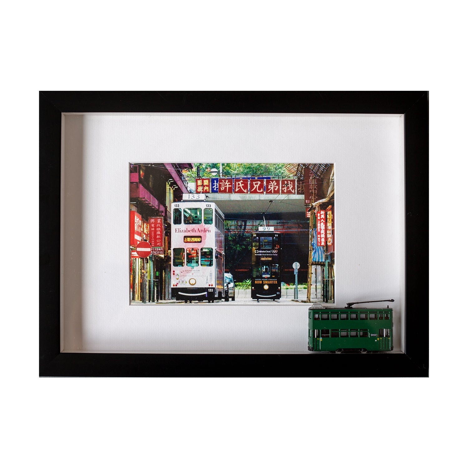 Tram 3D Black Frame | Bookazine HK