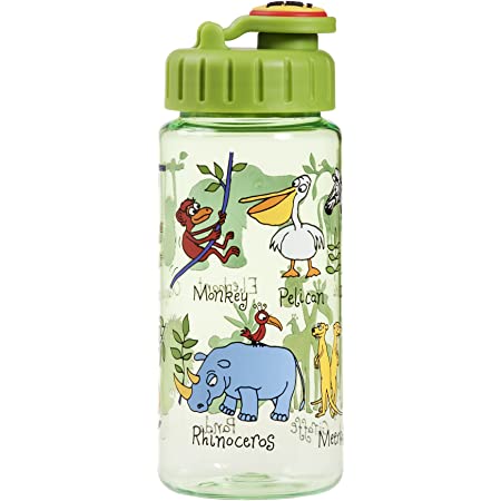 Jungle Drinking Bottle With Straw