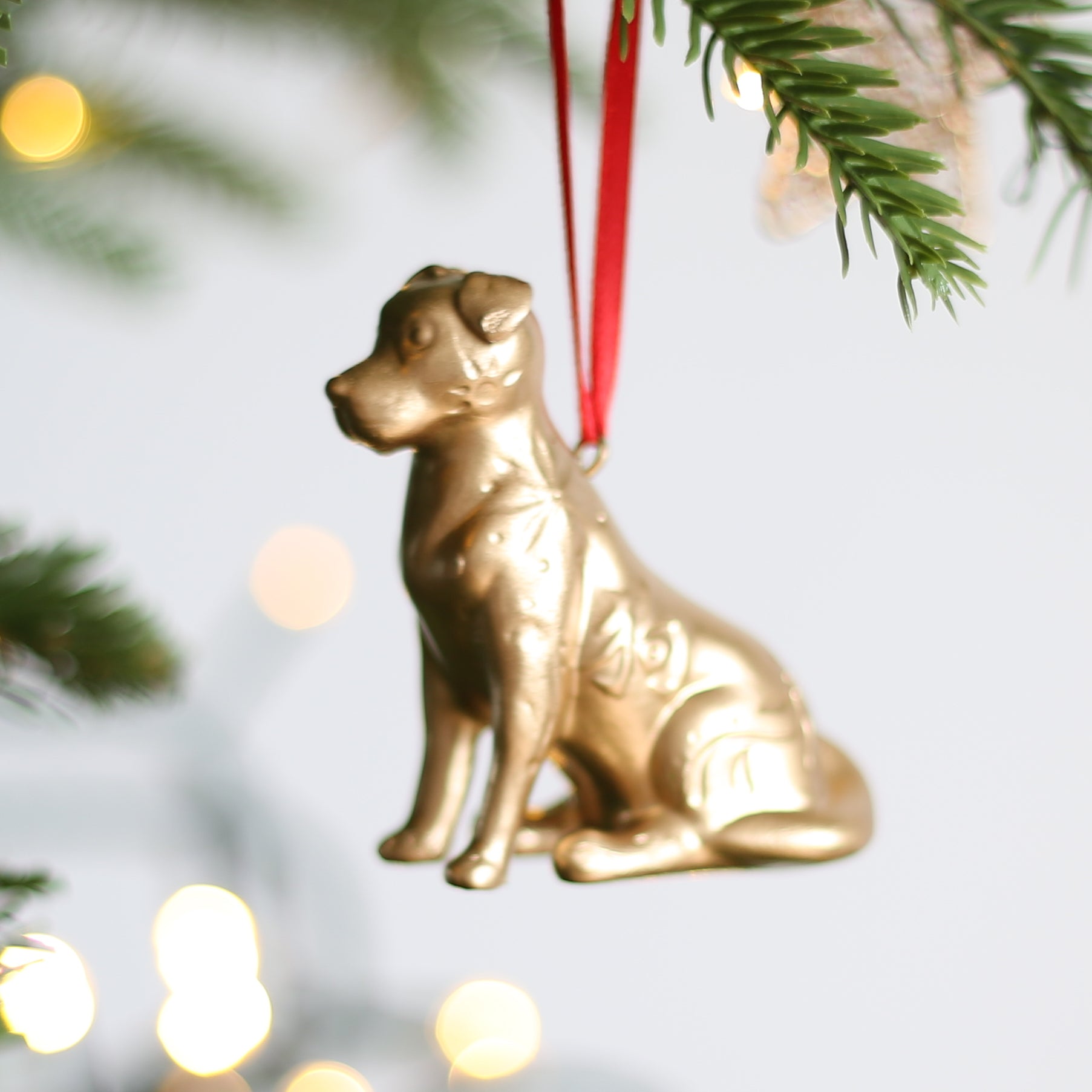 Zodiac Gold Dog Ornament - Bookazine